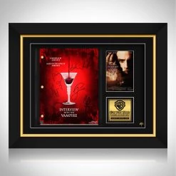 RARE-T Limited Edition Frames Interview With The Vampire Script Limited Signature Edition Studio Licensed Custom Frame