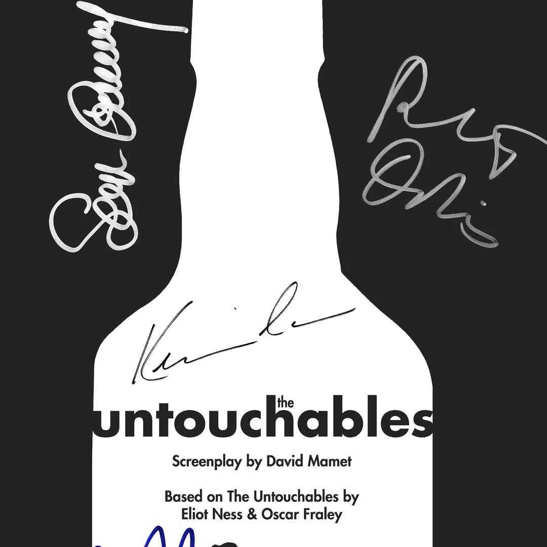 RARE-T The Untouchables Script Limited Signature Edition Studio Licensed Custom Frame Limited Edition Frames 4 RARE-T The Untouchables Script Limited Signature Edition Studio Licensed Custom Frame Limited Edition Frames