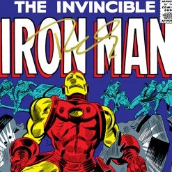 RARE-T Limited Edition Frames Invincible Iron Man #1 - Stan Lee Limited Signature Edition Comic Book Cover Art Custom Frame