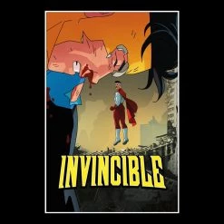 RARE-T Limited Edition Frames Invincible Transcript Limited Signature Edition Studio Licensed Custom Frame