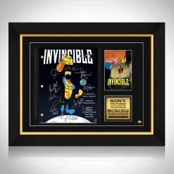 RARE-T Limited Edition Frames Invincible Transcript Limited Signature Edition Studio Licensed Custom Frame