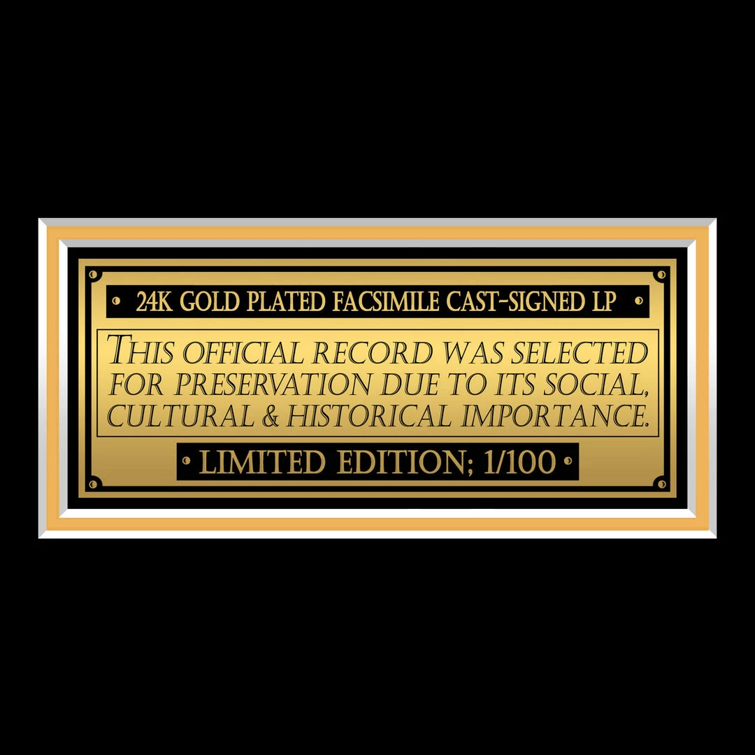 RARE-T AC/DC Iron Man 2 Soundtrack Gold LP Limited Signature Edition Studio Licensed Custom Frame 8 RARE-T AC/DC Iron Man 2 Soundtrack Gold LP Limited Signature Edition Studio Licensed Custom Frame