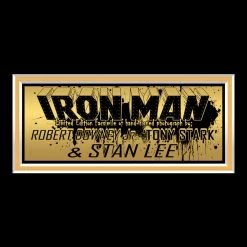 RARE-T Limited Edition Frames Iron Man Explosion Photo Limited Signature Edition Studio Licensed Custom Frame