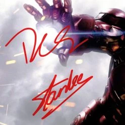 RARE-T Iron Man Shooting Photo Limited Signature Edition Studio Licensed Custom Frame