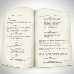 RARE-T Limited Edition Frames Iron Man Movie Script Limited Signature Edition Studio Licensed Custom Frame