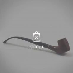 Inhal'Nation Italian Briar Pipe- 12" Long Stem Churchwarden Pipe (E)