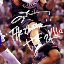 RARE-T Sports Memorabilia Philadelphia 76ers - Allen Iverson Photo Limited Signature Edition Studio Licensed Custom Frame