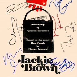 RARE-T Limited Edition Frames Jackie Brown Script Limited Signature Edition Studio Licensed Custom Frame