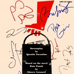 RARE-T Limited Edition Frames Jackie Brown Script Limited Signature Edition Studio Licensed Custom Frame