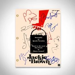 RARE-T Limited Edition Frames Jackie Brown Script Limited Signature Edition Studio Licensed Custom Frame