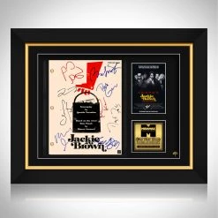 RARE-T Limited Edition Frames Jackie Brown Script Limited Signature Edition Studio Licensed Custom Frame
