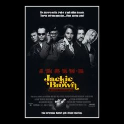 RARE-T Limited Edition Frames Jackie Brown Script Limited Signature Edition Studio Licensed Custom Frame
