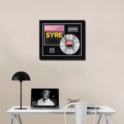 G.R.O. Limited Edition Frames Jaden Smith - Syre Platinum LP Limited Signature Edition Studio Licensed Custom Frame