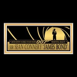 RARE-T Limited Edition Frames James Bond GoldFinger Photo Limited Signature Edition Studio Licensed Custom Frame