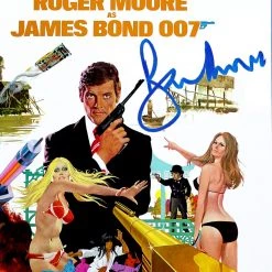 RARE-T James Bond Man With The Golden Gun Photo Limited Signature Edition Studio Licensed Custom Frame Limited Edition Frames
