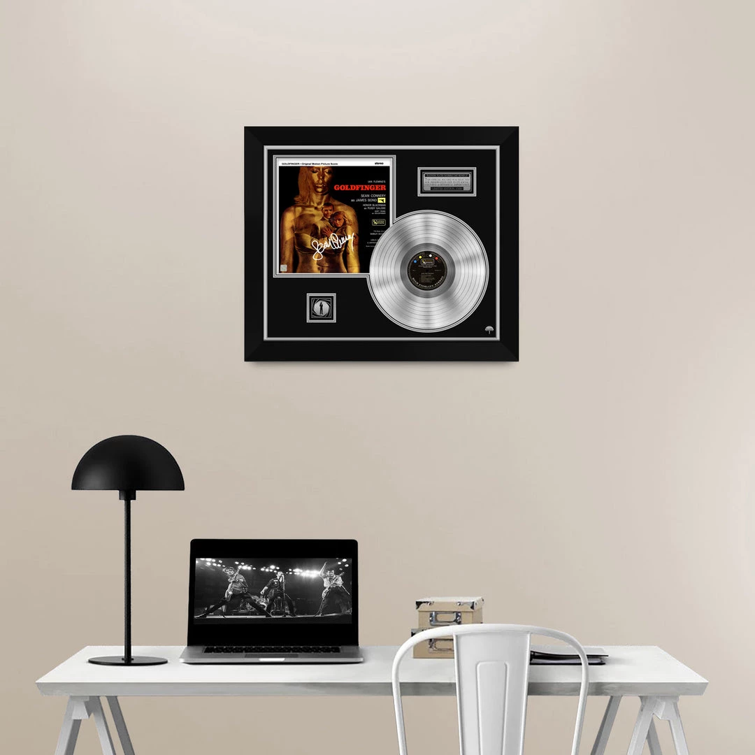 RARE-T Limited Edition Frames James Bond Goldfinger Platinum LP Limited Signature Edition Studio Licensed Custom Frame 6 RARE-T Limited Edition Frames James Bond Goldfinger Platinum LP Limited Signature Edition Studio Licensed Custom Frame
