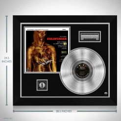 RARE-T Limited Edition Frames James Bond Goldfinger Platinum LP Limited Signature Edition Studio Licensed Custom Frame 17 RARE-T Limited Edition Frames James Bond Goldfinger Platinum LP Limited Signature Edition Studio Licensed Custom Frame