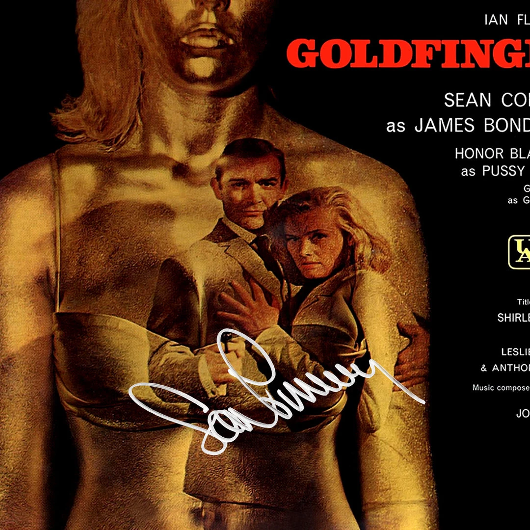RARE-T Limited Edition Frames James Bond Goldfinger Soundtrack Limited Signature Edition Studio Licensed LP Cover Custom Frame 2 RARE-T Limited Edition Frames James Bond Goldfinger Soundtrack Limited Signature Edition Studio Licensed LP Cover Custom Frame