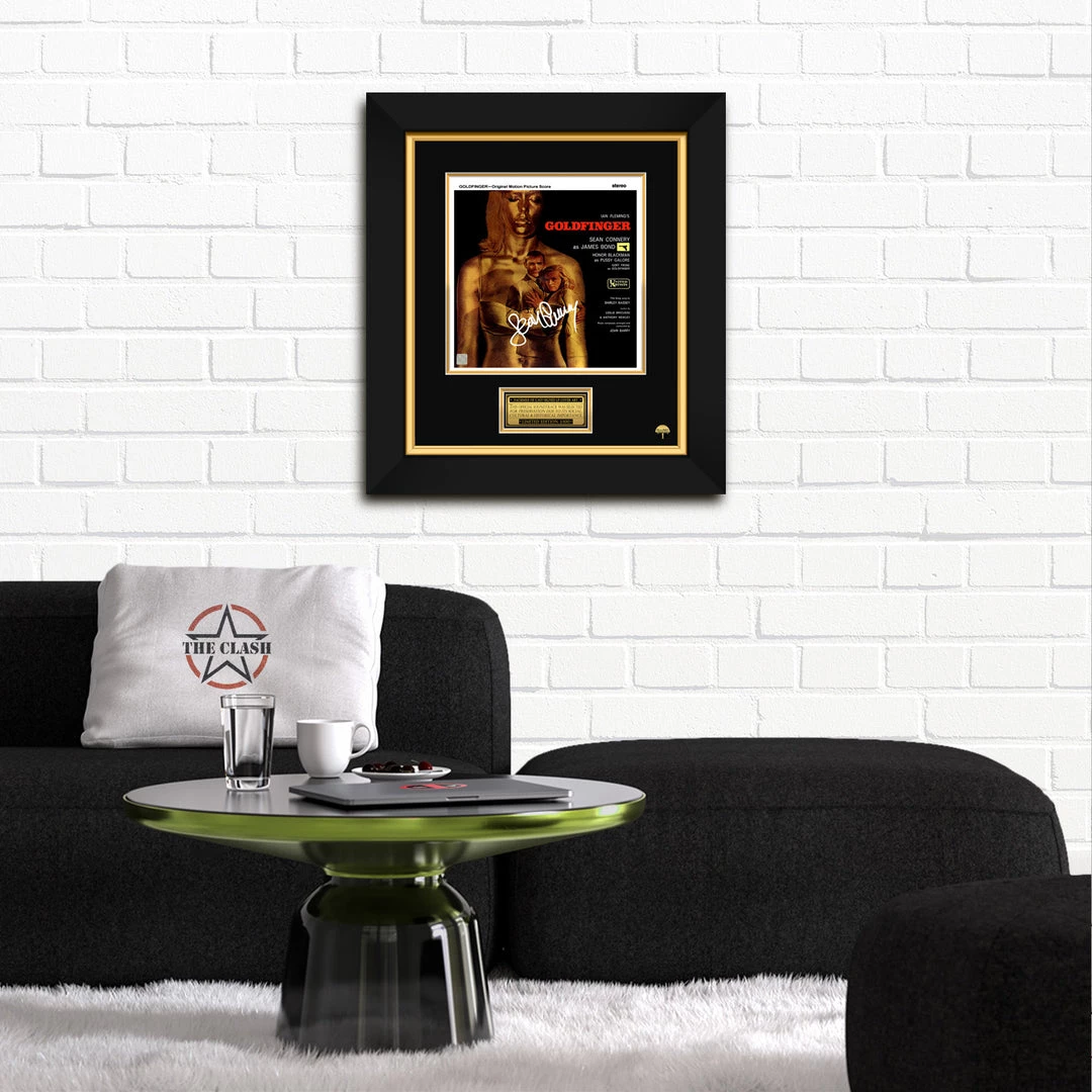 RARE-T Limited Edition Frames James Bond Goldfinger Soundtrack Limited Signature Edition Studio Licensed LP Cover Custom Frame 3 RARE-T Limited Edition Frames James Bond Goldfinger Soundtrack Limited Signature Edition Studio Licensed LP Cover Custom Frame