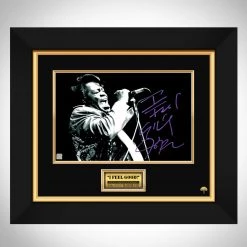 RARE-T Limited Edition Frames James Brown On Stage Photo Limited Signature Edition Studio Licensed Custom Frame