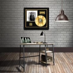 Rare-T Limited Edition Frames James Taylor Walking Man Gold LP Limited Signature Edition Studio Licensed Custom Frame