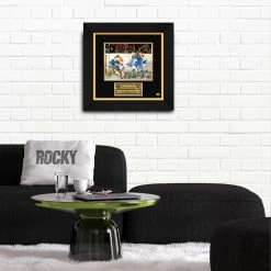 Michel Sports Memorabilia Montreal Canadiens- Jean Béliveau #4 Away Jersey Attacking The Net Hand-Signed Photo Custom Frame 9 Michel Sports Memorabilia Montreal Canadiens- Jean Béliveau #4 Away Jersey Attacking The Net Hand-Signed Photo Custom Frame