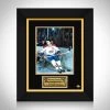 Michel Montreal Canadiens- Jean Béliveau #4 Skating Hand-Signed Photo By Jean Béliveau Custom Frame Sports Memorabilia