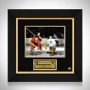 Michel Montreal Canadiens- Jean Béliveau #4 Home Jersey Attacking The Net Hand-Signed Photo Custom Frame Sports Memorabilia