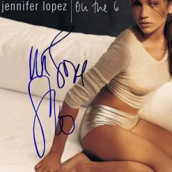 RARE-T Limited Edition Frames Jennifer Lopez - On The 6 LP Cover Limited Signature Edition Studio Licensed Custom Frame