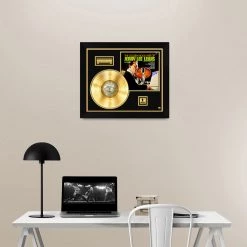 RARE-T Limited Edition Frames Jerry Lee Lewis The Golden Rock Hits Gold LP Limited Signature Edition Studio Licensed Custom Frame