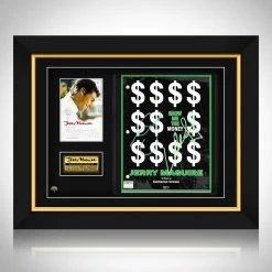 APW Signed Memorabilia Jerry Maguire - Hand-Signed Script By Tom Cruise & Cuba Gooding Jr. Custom Frame