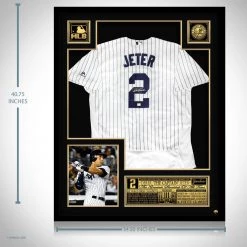 APW Derek Jeter - New York Yankees Hand Signed Baseball Jersey