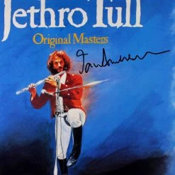 Rare-T Jethro Tull Original Masters Limited Signature Edition Studio Licensed Platinum LP Custom Frame Limited Edition Frames