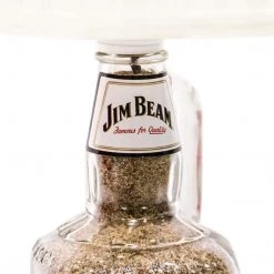 RARE-T Jim Beam Bourbon Whiskey Bottle Lamp Hand-Made In Quebec Canada Furniture & Lighting