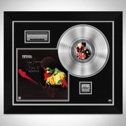 Rare-T Jimi Hendrix Band Of Gypsys Platinum LP Limited Signature Edition Studio Licensed Custom Frame Limited Edition Frames
