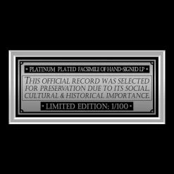 Rare-T Jimi Hendrix Band Of Gypsys Platinum LP Limited Signature Edition Studio Licensed Custom Frame Limited Edition Frames