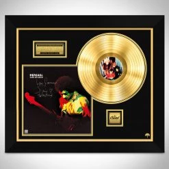 Rare-T Jimi Hendrix Band Of Gypsys Gold LP Limited Signature Edition Studio Licensed Custom Frame Limited Edition Frames