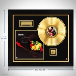 Rare-T Jimi Hendrix Band Of Gypsys Gold LP Limited Signature Edition Studio Licensed Custom Frame Limited Edition Frames