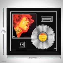 Rare-T Jimi Hendrix Experience Electric Ladyland Platinum LP Limited Signature Edition Licensed Custom Frame