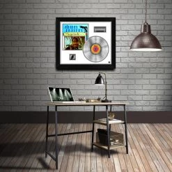 RARE-T Jimmy Buffett Margaritaville Limited Signature Edition Studio Licensed Platinum LP Custom Frame