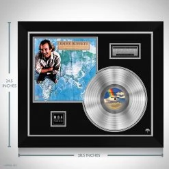 RARE-T Limited Edition Frames Jimmy Buffett Somewhere Over China Limited Signature Edition Studio Licensed Platinum LP Custom Frame