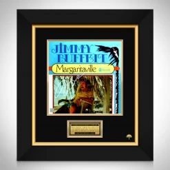 RARE-T Jimmy Buffett Margaritaville LP Cover Limited Signature Edition Studio Licensed Custom Frame