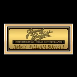 RARE-T Jimmy Buffett Photo Limited Signature Edition Studio Licensed Custom Frame