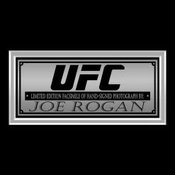 RARE-T Sports Memorabilia Joe Rogan Tattoo Photo Limited Signature Edition Studio Licensed Custom Frame