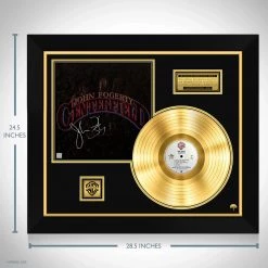 Rare-T John Fogerty Centerfield Limited Signature Edition Studio Licensed Gold LP Custom Frame 19 Rare-T John Fogerty Centerfield Limited Signature Edition Studio Licensed Gold LP Custom Frame