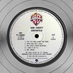 Rare-T John Fogerty Centerfield Limited Signature Edition Studio Licensed Platinum LP Custom Frame 14 Rare-T John Fogerty Centerfield Limited Signature Edition Studio Licensed Platinum LP Custom Frame