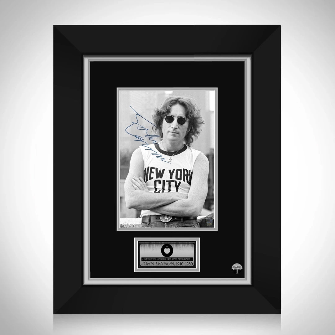 RARE-T Limited Edition Frames John Lennon Memorial Photo Limited Signature Edition Studio Licensed Custom Frame 1 RARE-T Limited Edition Frames John Lennon Memorial Photo Limited Signature Edition Studio Licensed Custom Frame