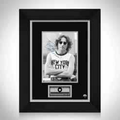 RARE-T Ready To Ship! - John Lennon Memorial Photo Limited Signature Edition Studio Licensed Custom Frame