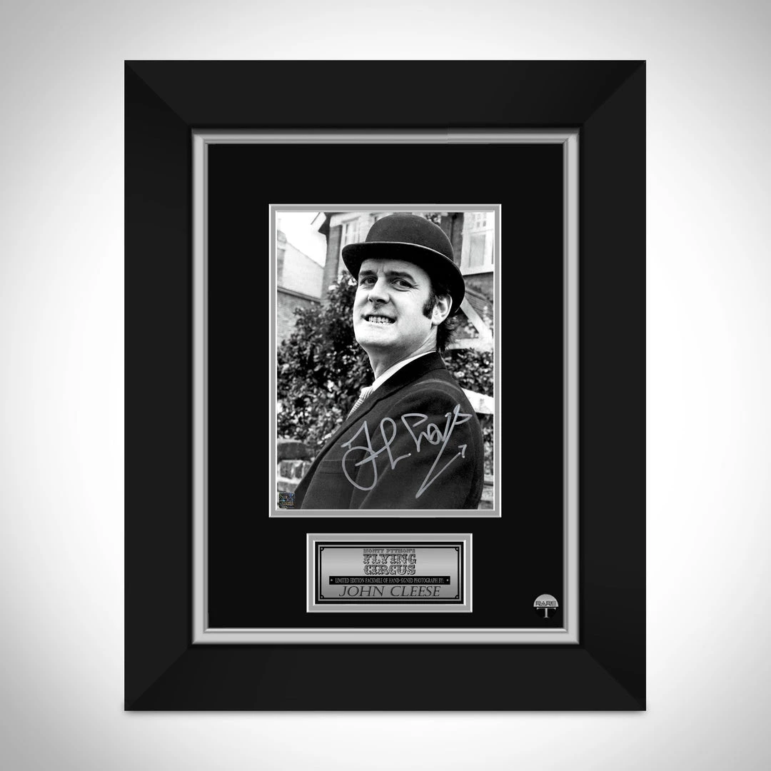RARE-T Monty Python John Cleese Photo Limited Signature Edition Studio Licensed Custom Frame 1 RARE-T Monty Python John Cleese Photo Limited Signature Edition Studio Licensed Custom Frame