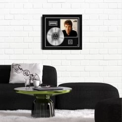 Rare-T John Lennon The John Lennon Experience Limited Signature Edition Licensed Platinum LP Custom Frame